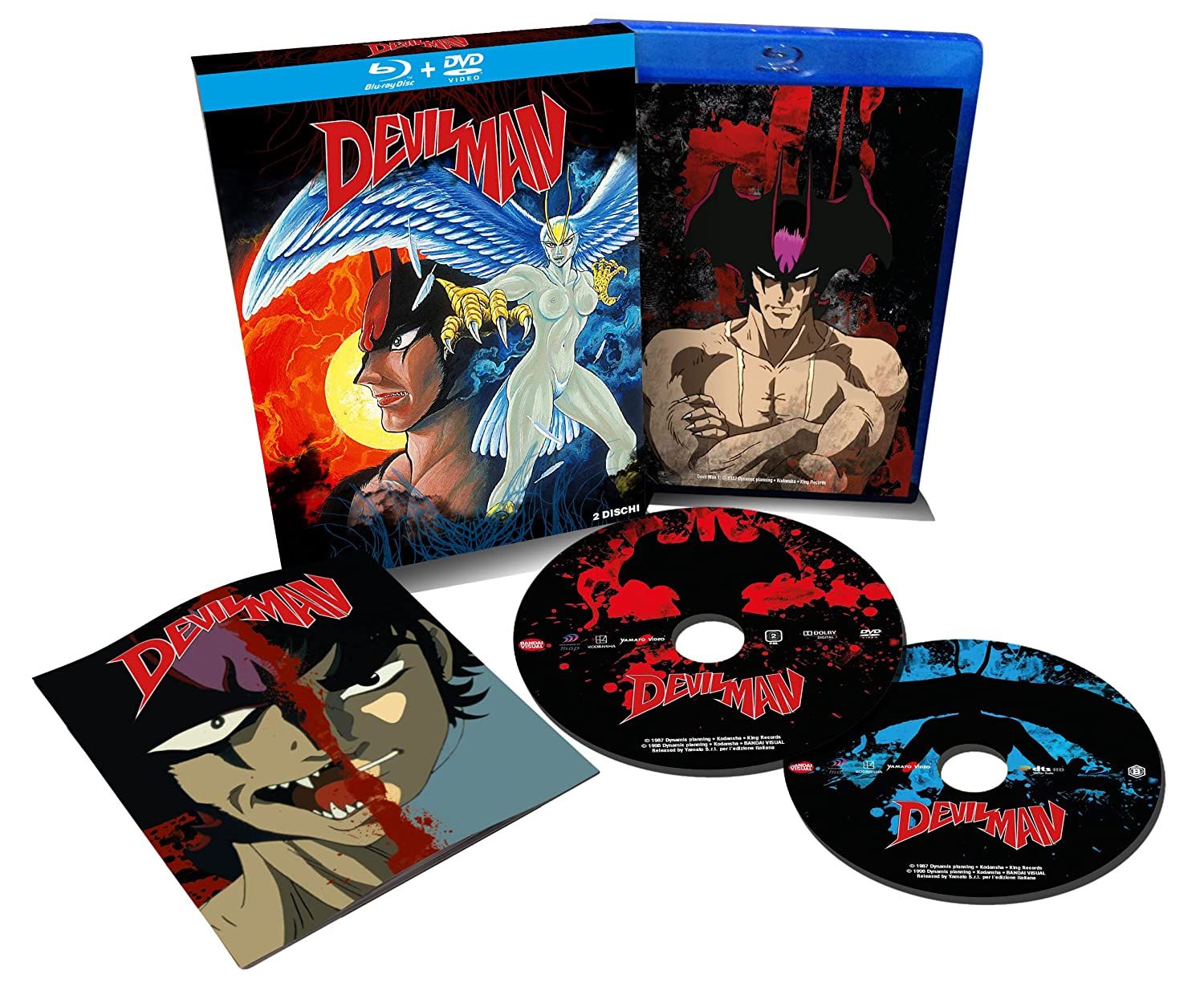 Devilman Original Animation Video 2 OAV DVD + Blu-ray