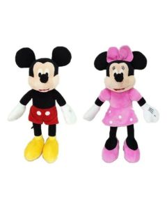 Peluche Mickey e Minnie 20 cm 